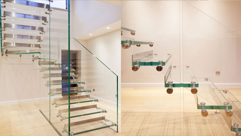 Glass for Stair Cases & Walkways