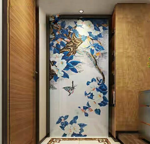 Printed Glass Door